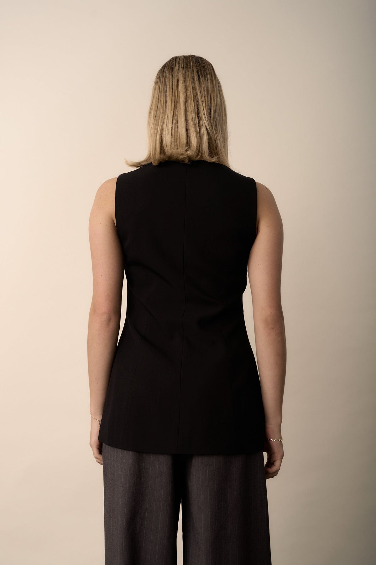 The Button Front Vest