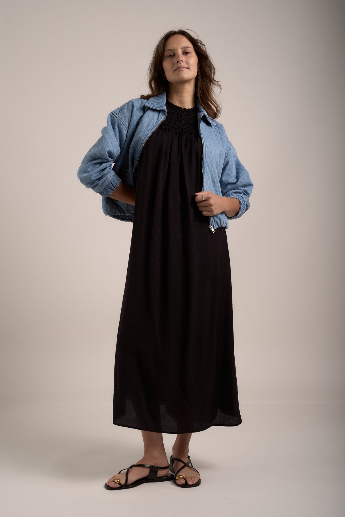 Sherry Smock Detail Dress