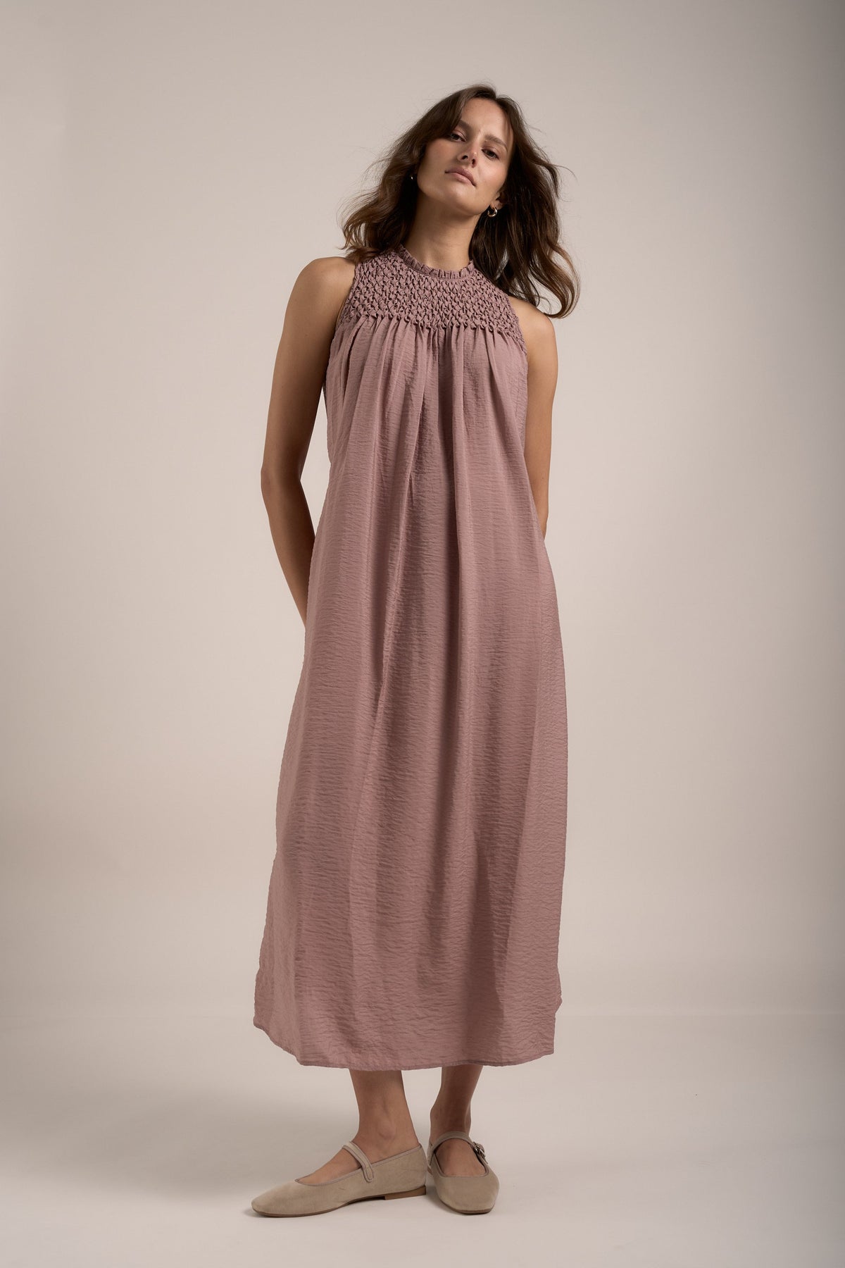 Sherry Smock Detail Dress