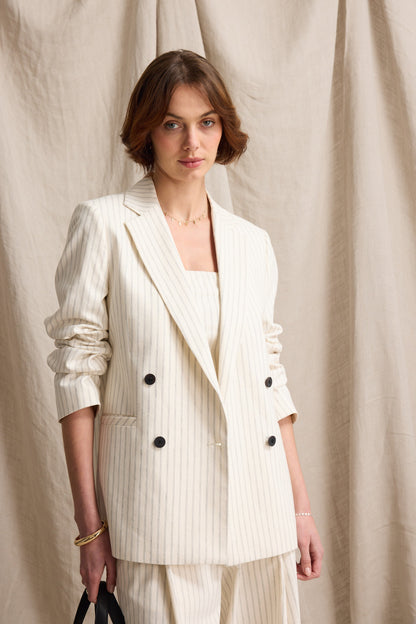 Piper Linen Blend Blazer