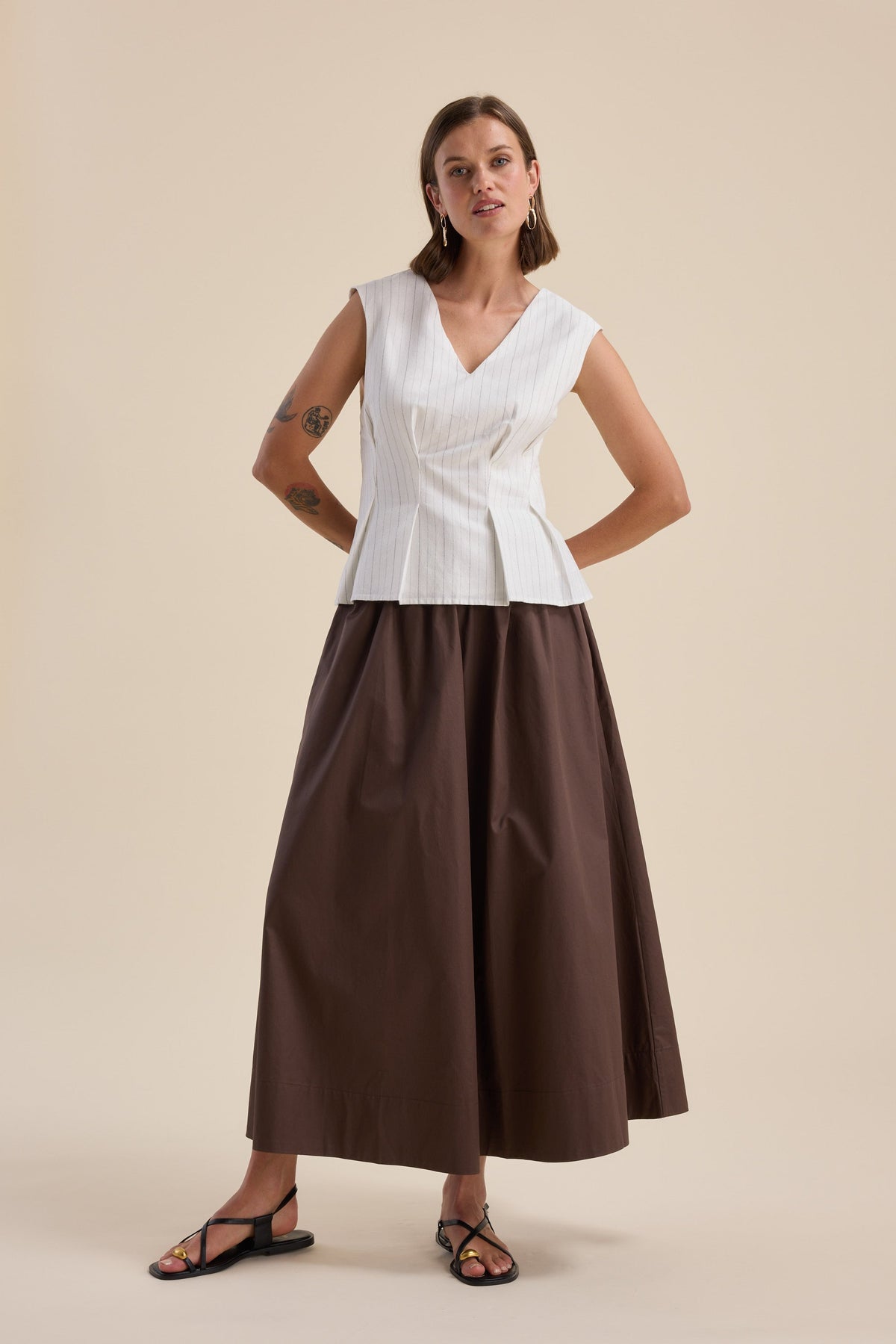 The Everyday Poplin Skirt