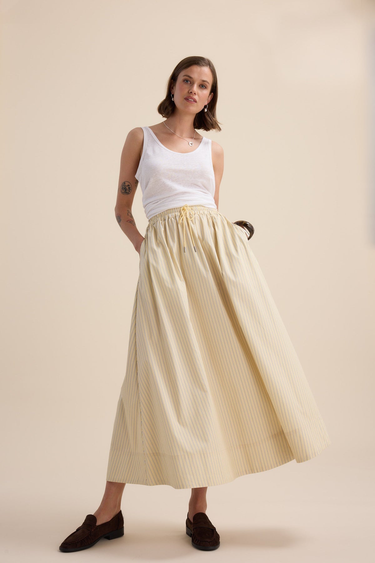 The Everyday Poplin Skirt