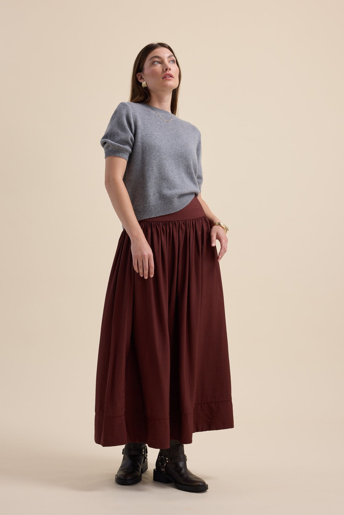 Elementary Cashmere Blend Tee Shirt