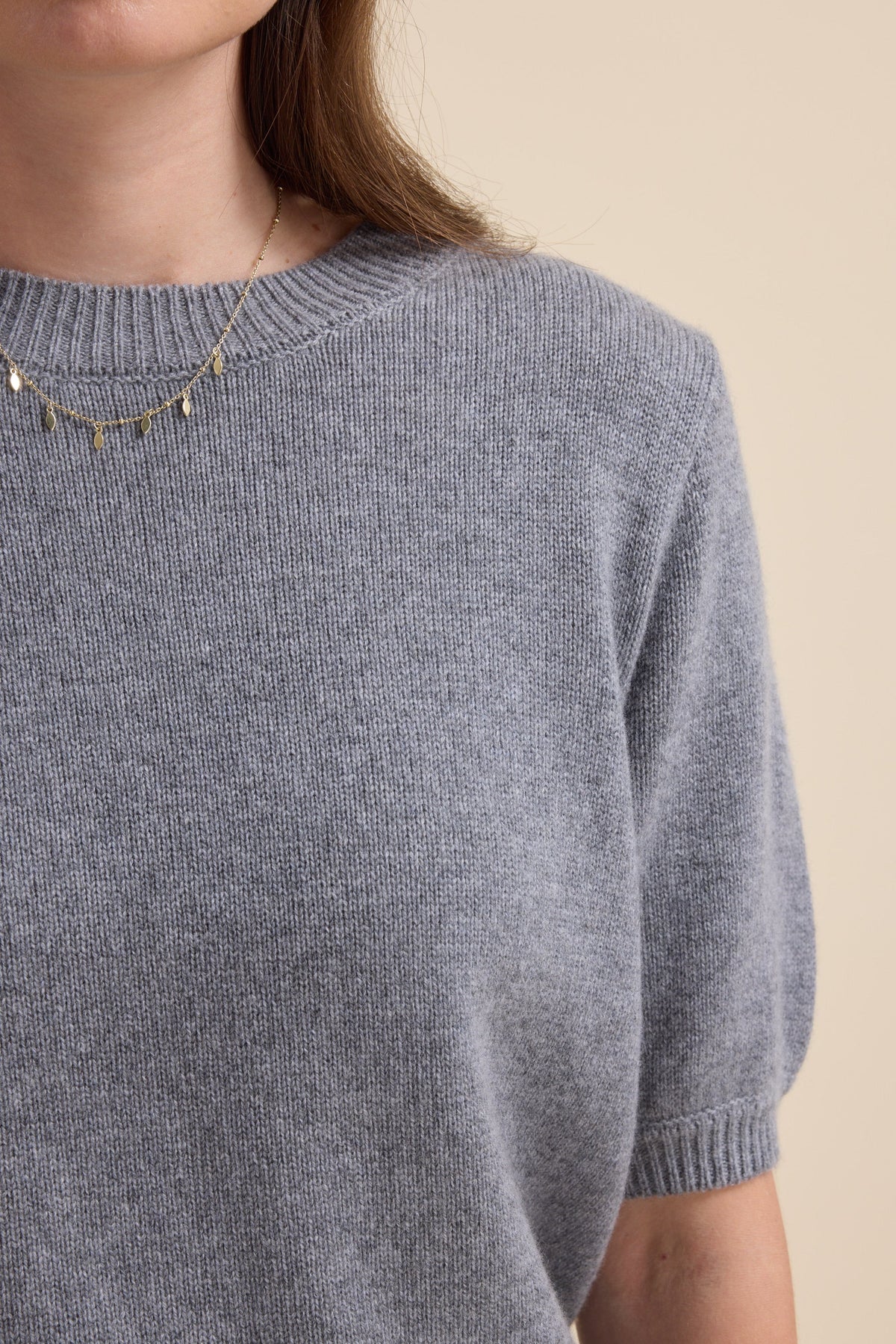Elementary Cashmere Blend Tee Shirt