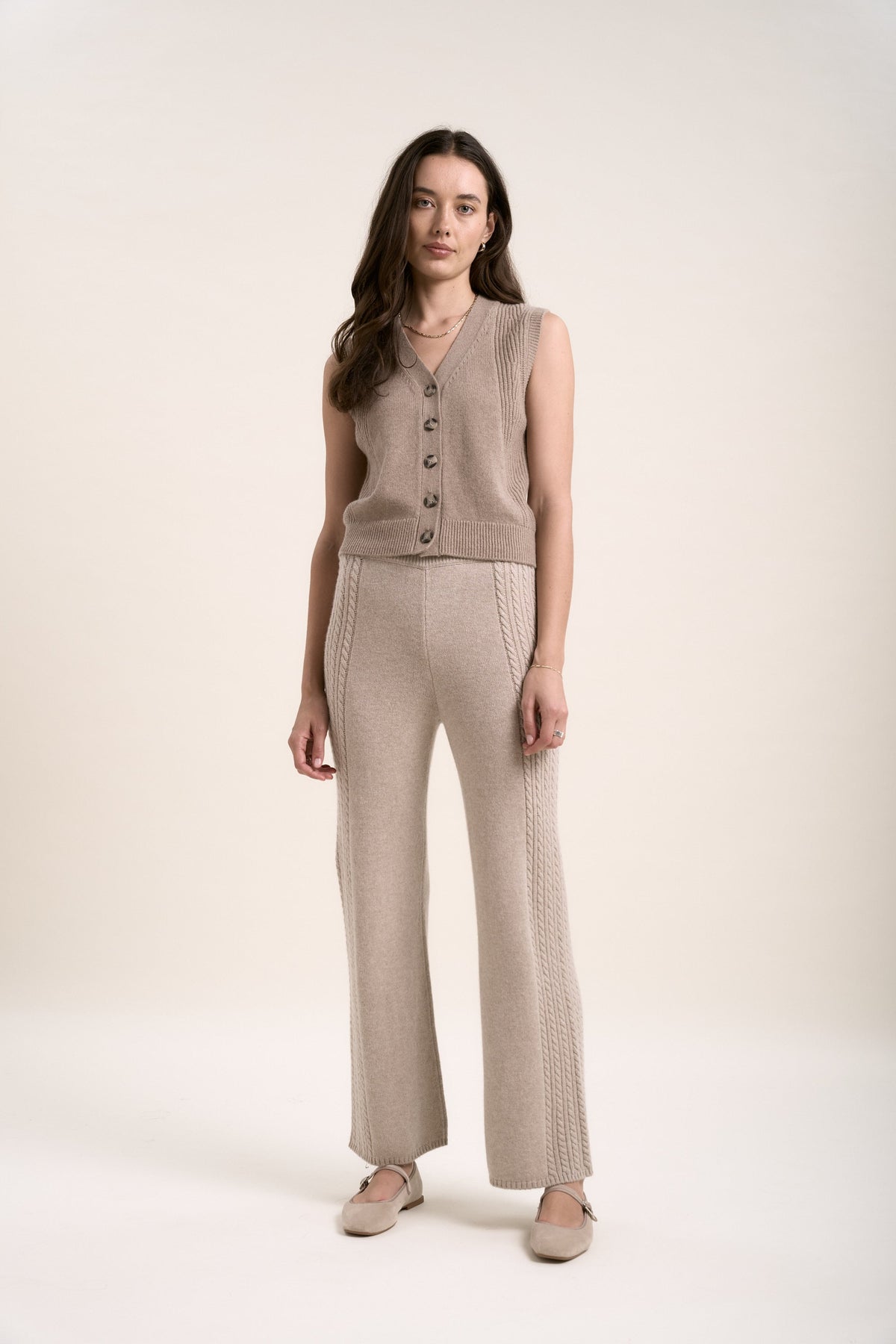Elementary Cashmere Blend Knitted Jogger
