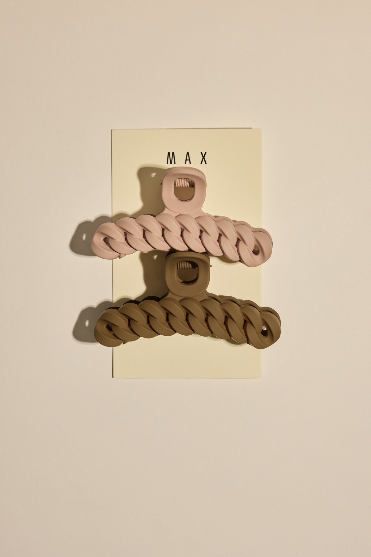 2 Pk Chain Hair Claw