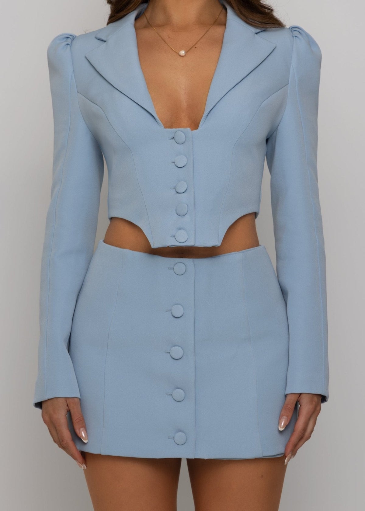 Tailored Dreams Two Piece - Blue