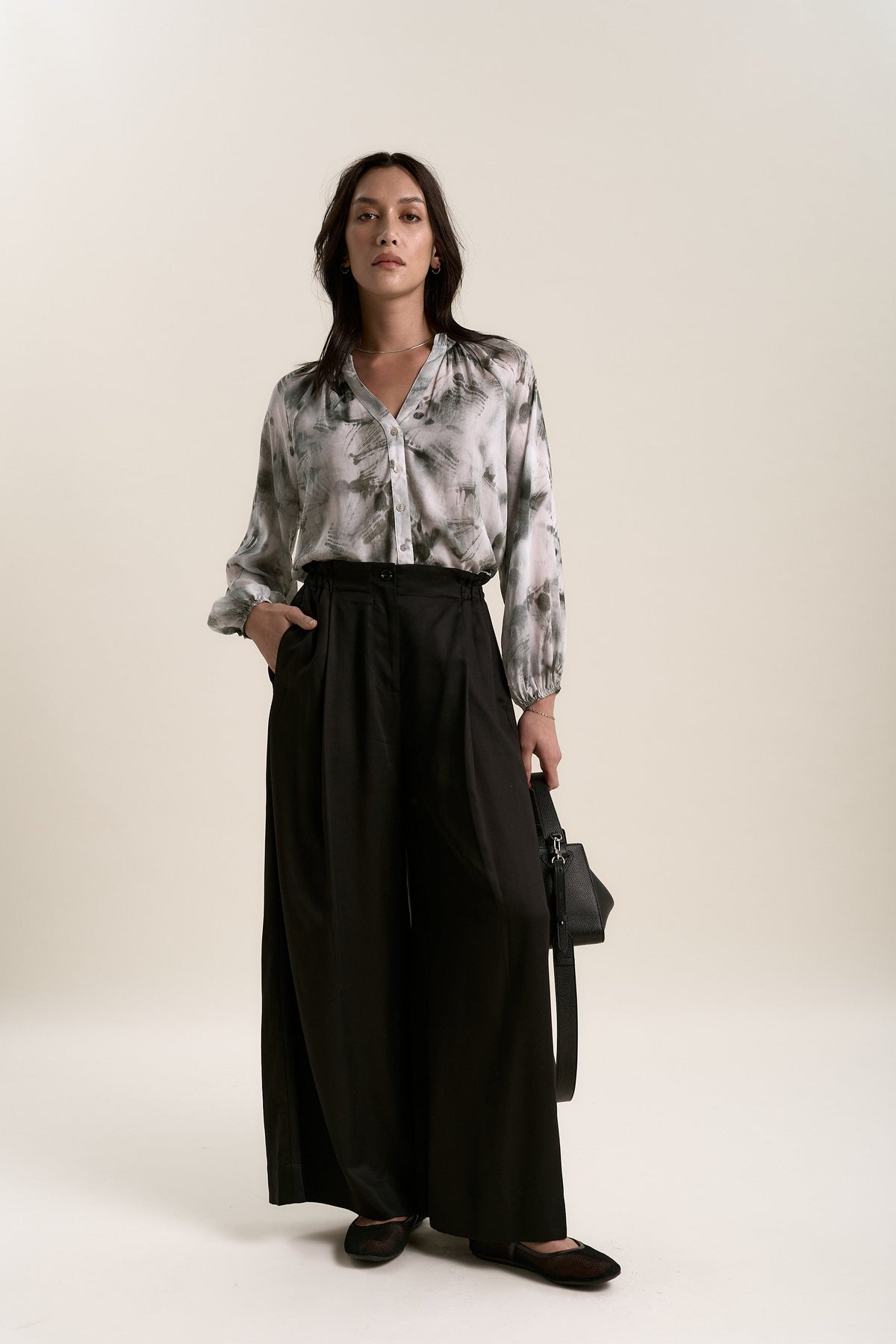 Eliana V Neck Top
