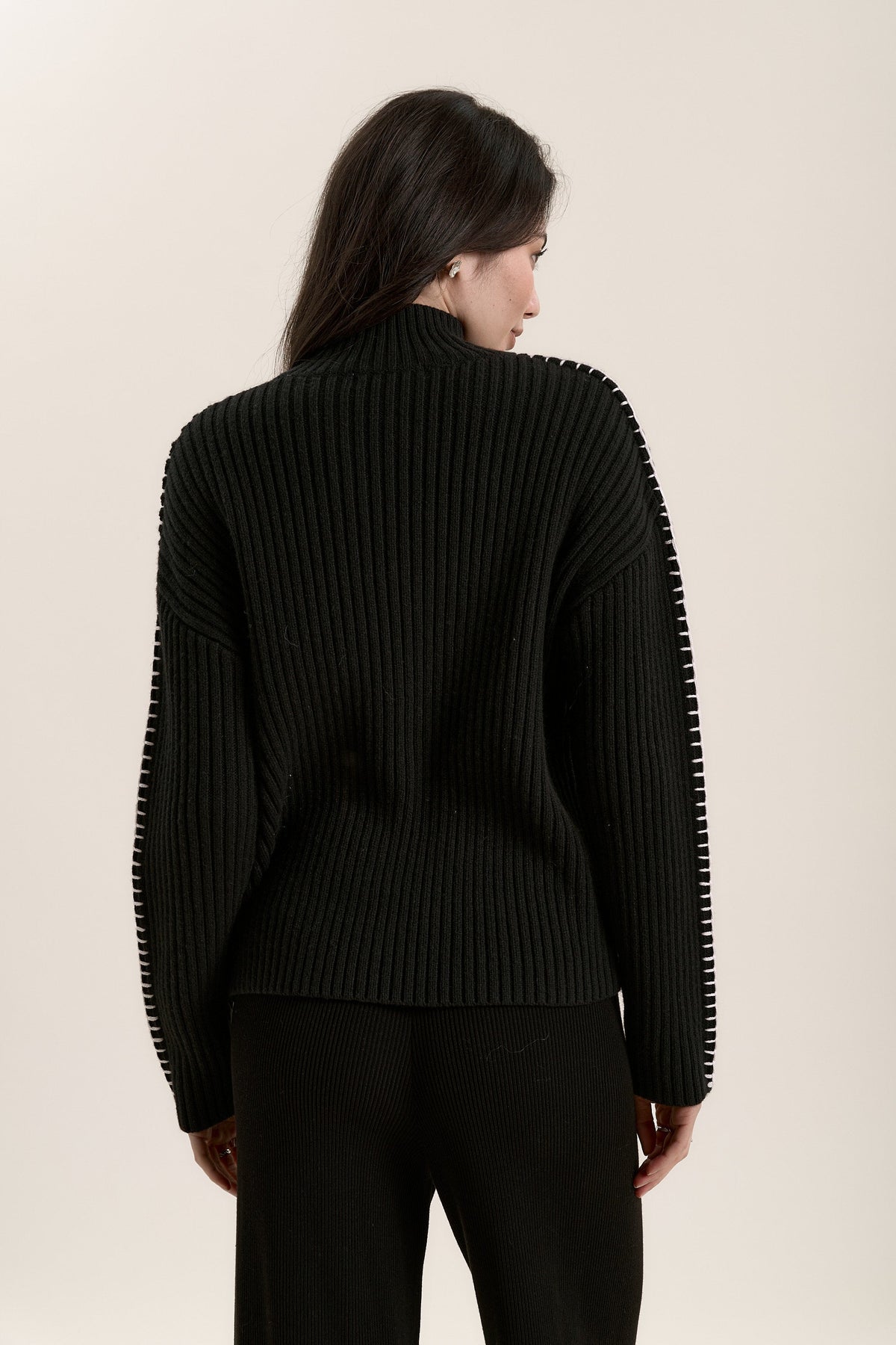 Monica Funnel Neck Sweater