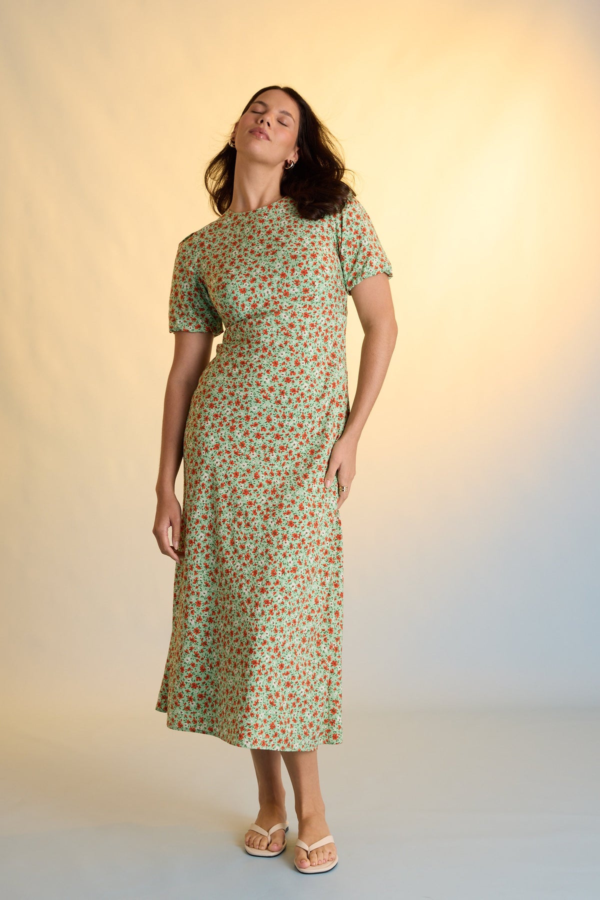 Poppy Short Sleeved Dress