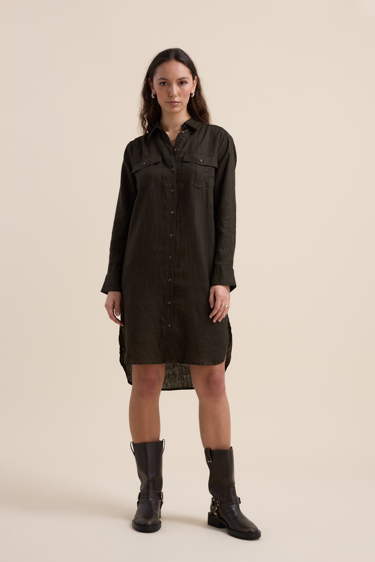 Elementary Shirt Dress