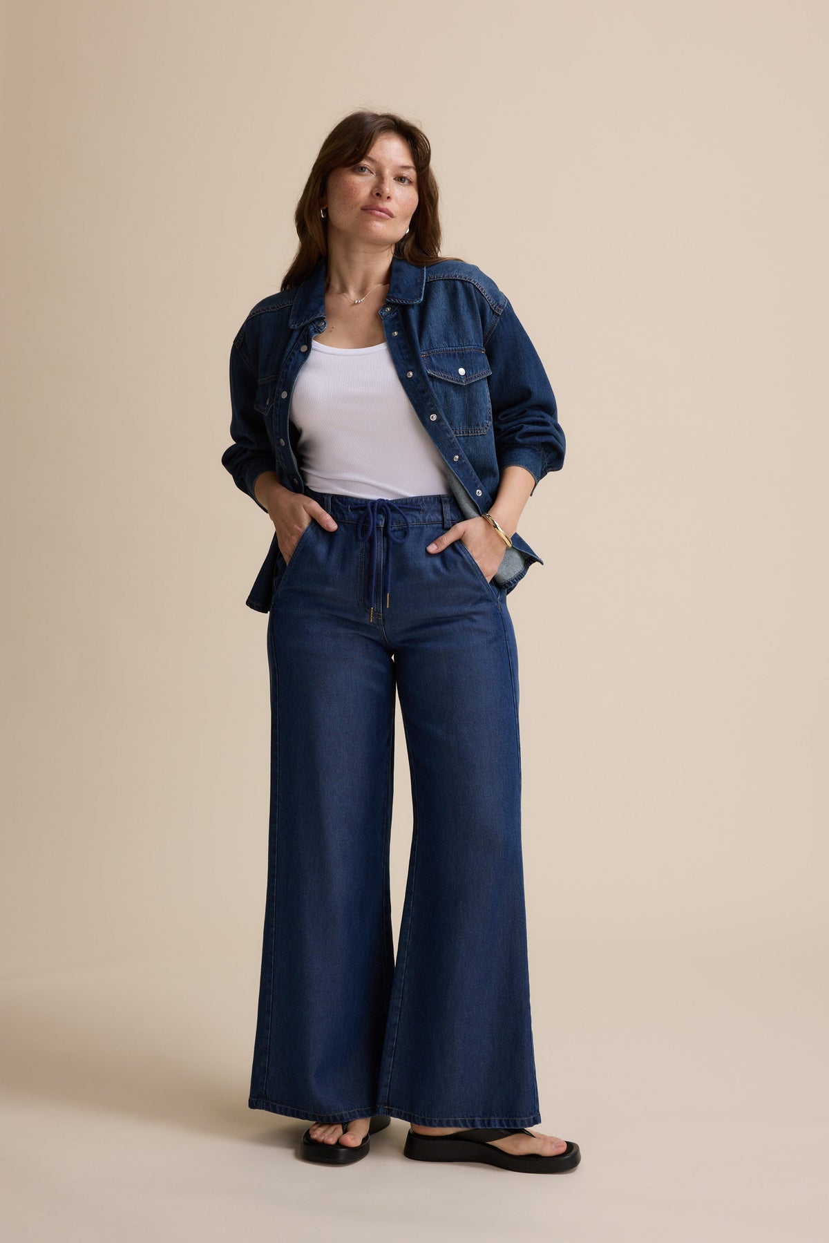 Elementary Wide Leg Jeans