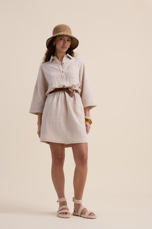 Elementary Textured Dress