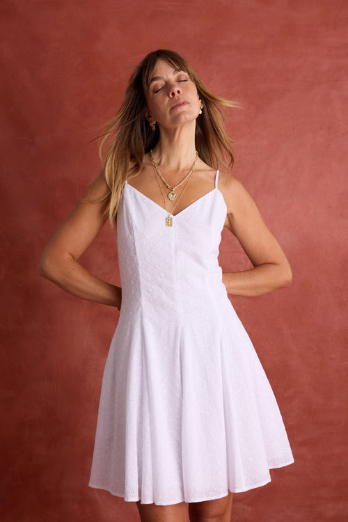 Mila Panelled Mini Dress
