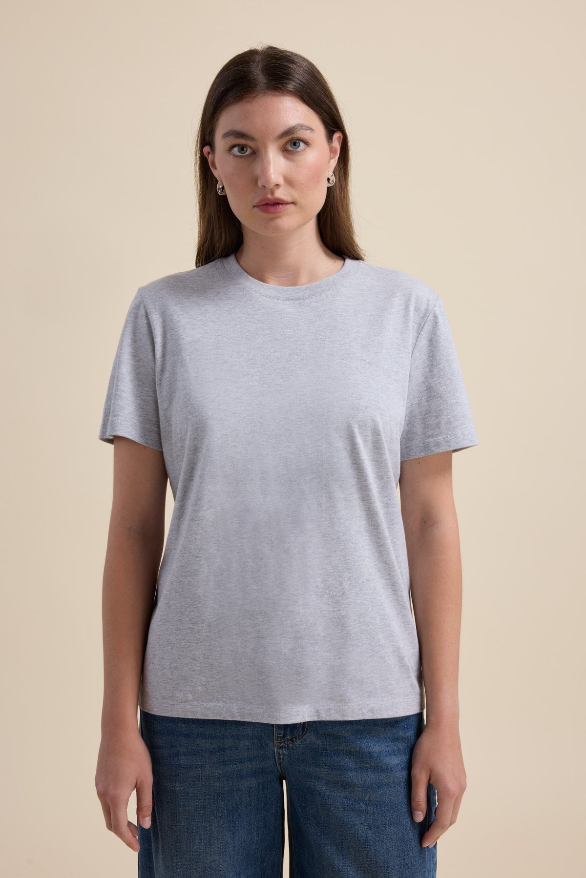 The Good Earth Cotton Crew Tee