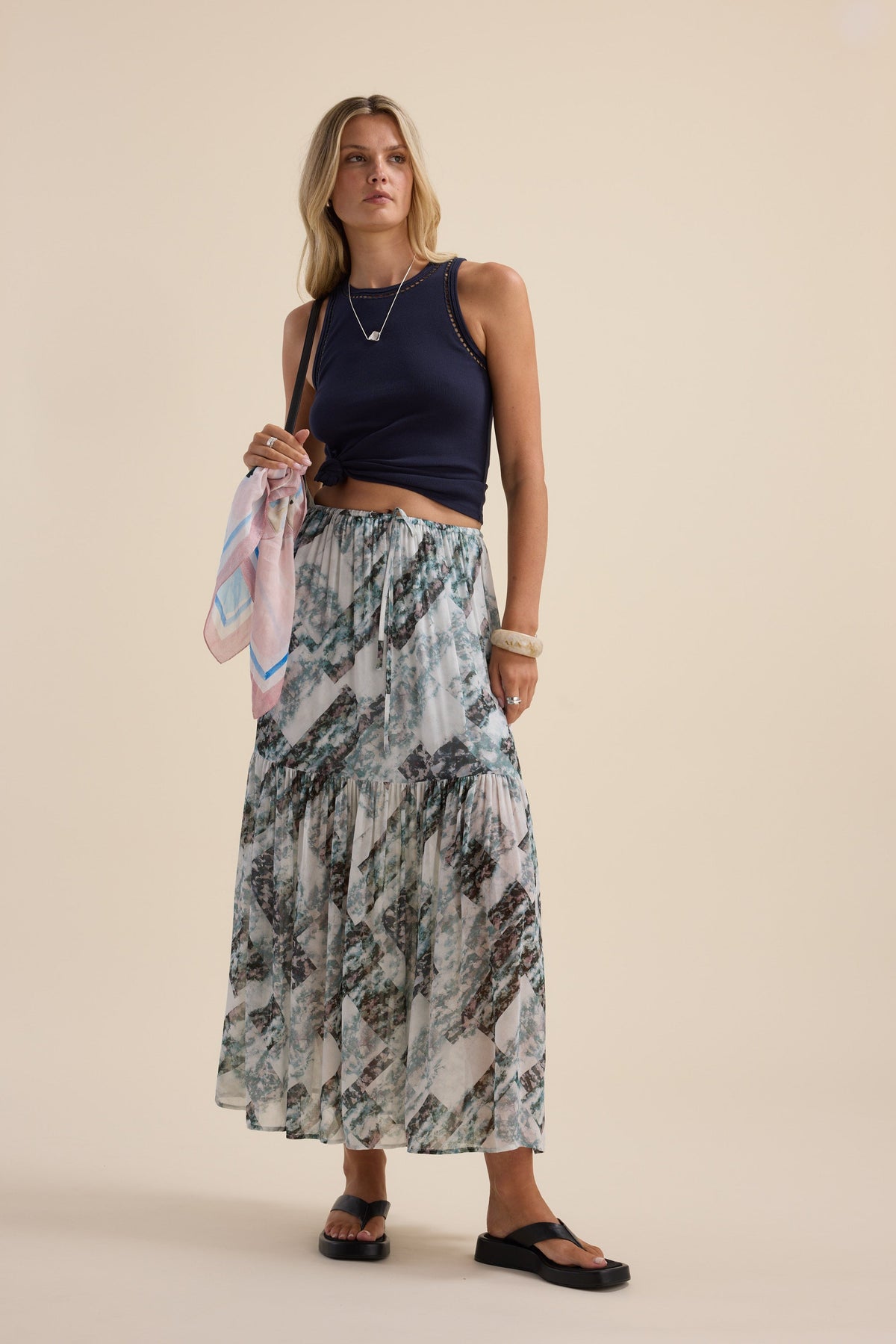 Vivienne Gathered Skirt