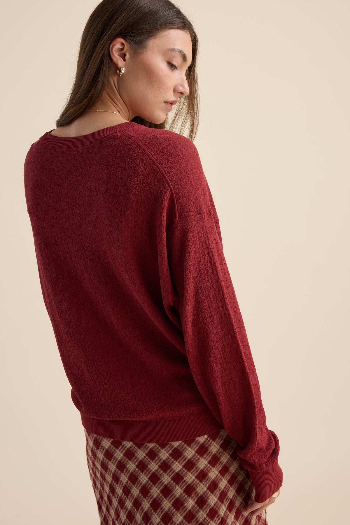 Oliver Textured Fine Knit Sweater
