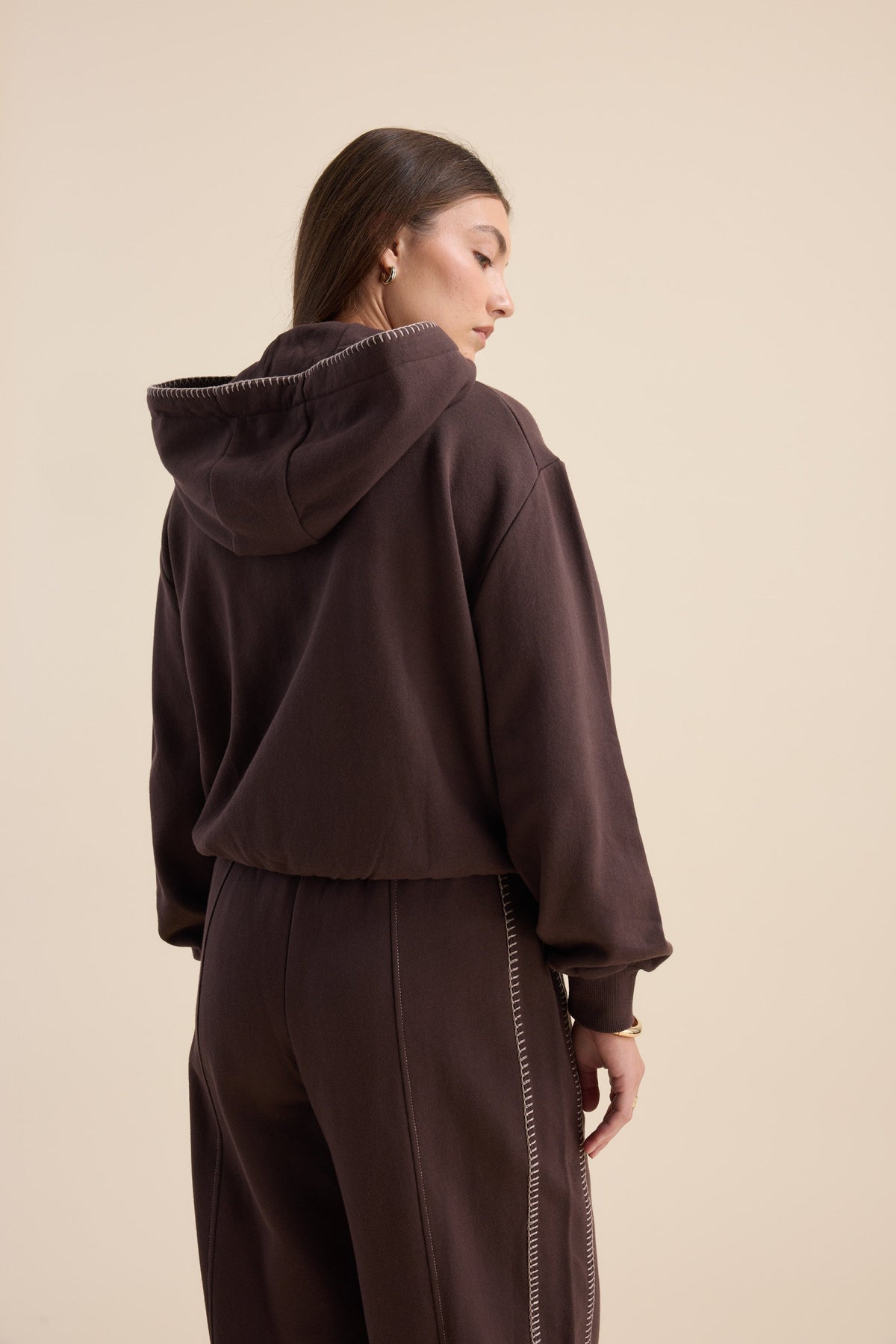 Elementary Blanket Stitch Hoody