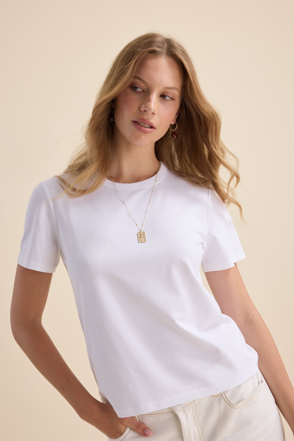 The Perfect Short Sleeve Crew Neck Tee