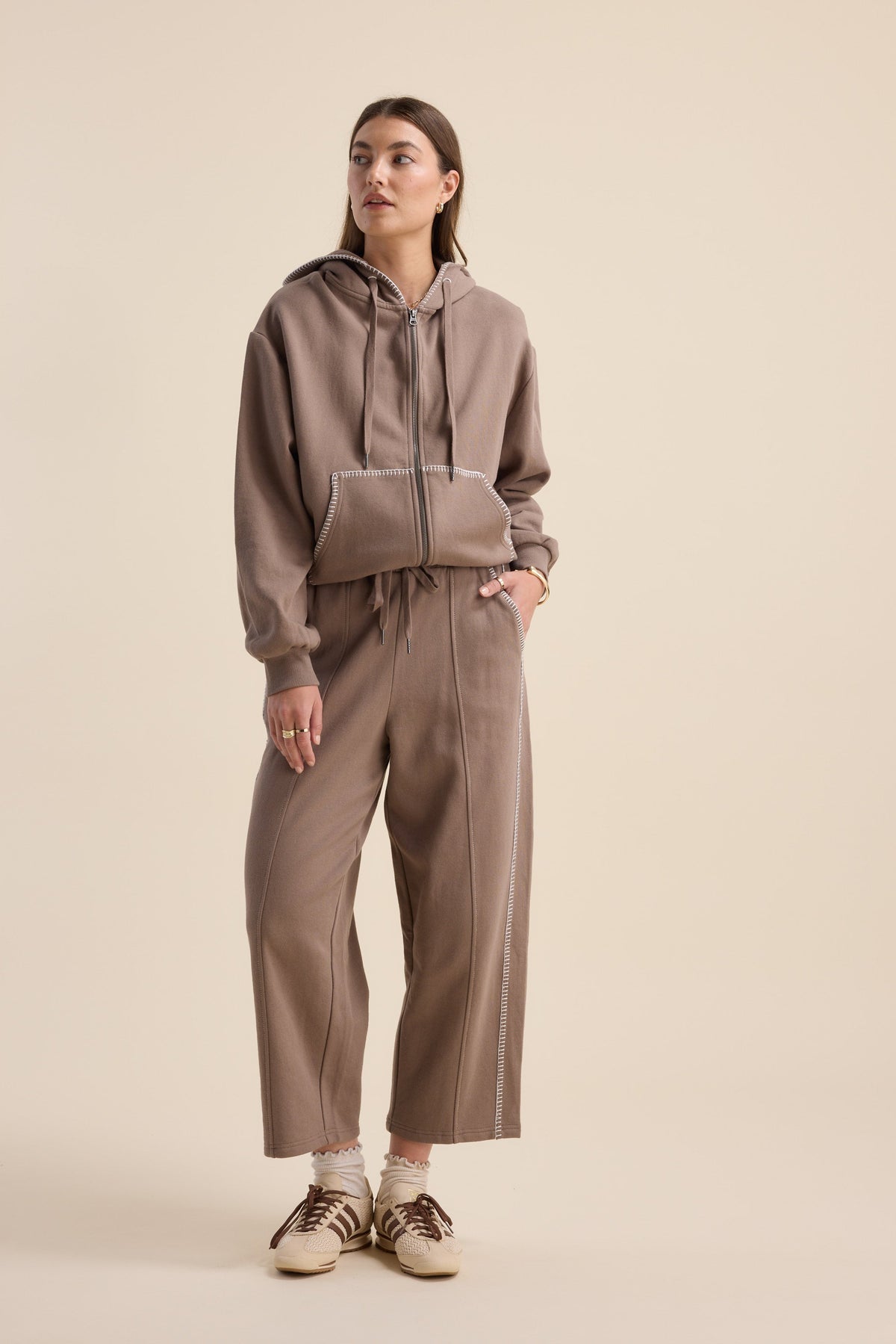 Elementary Blanket Stitch Hoody