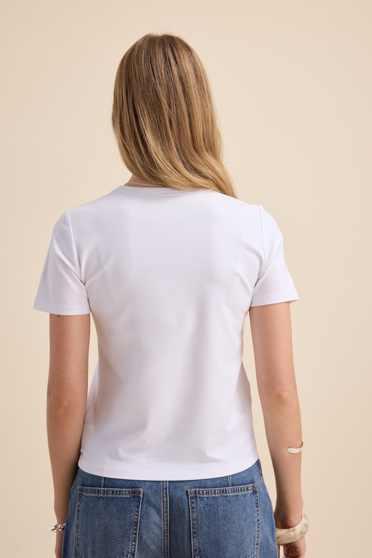 The Perfect Short Sleeve V Neck Tee
