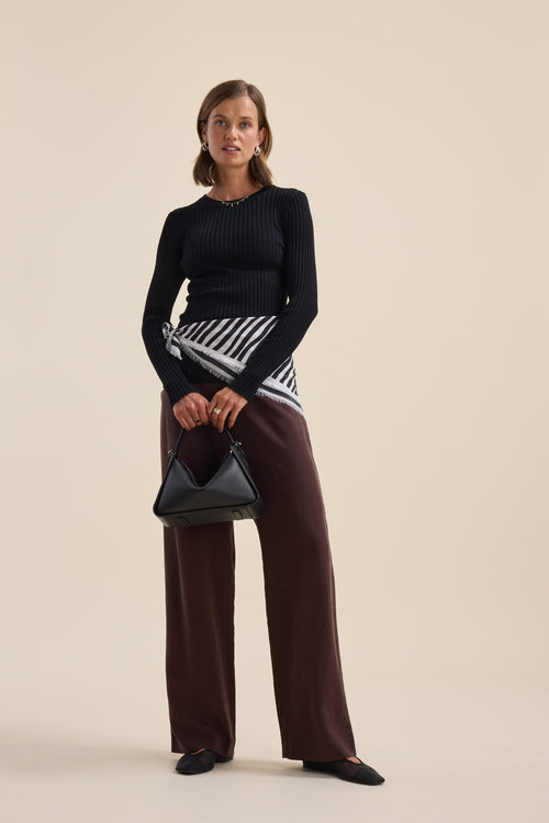 Elementary ZQ Merino Crew Neck Top