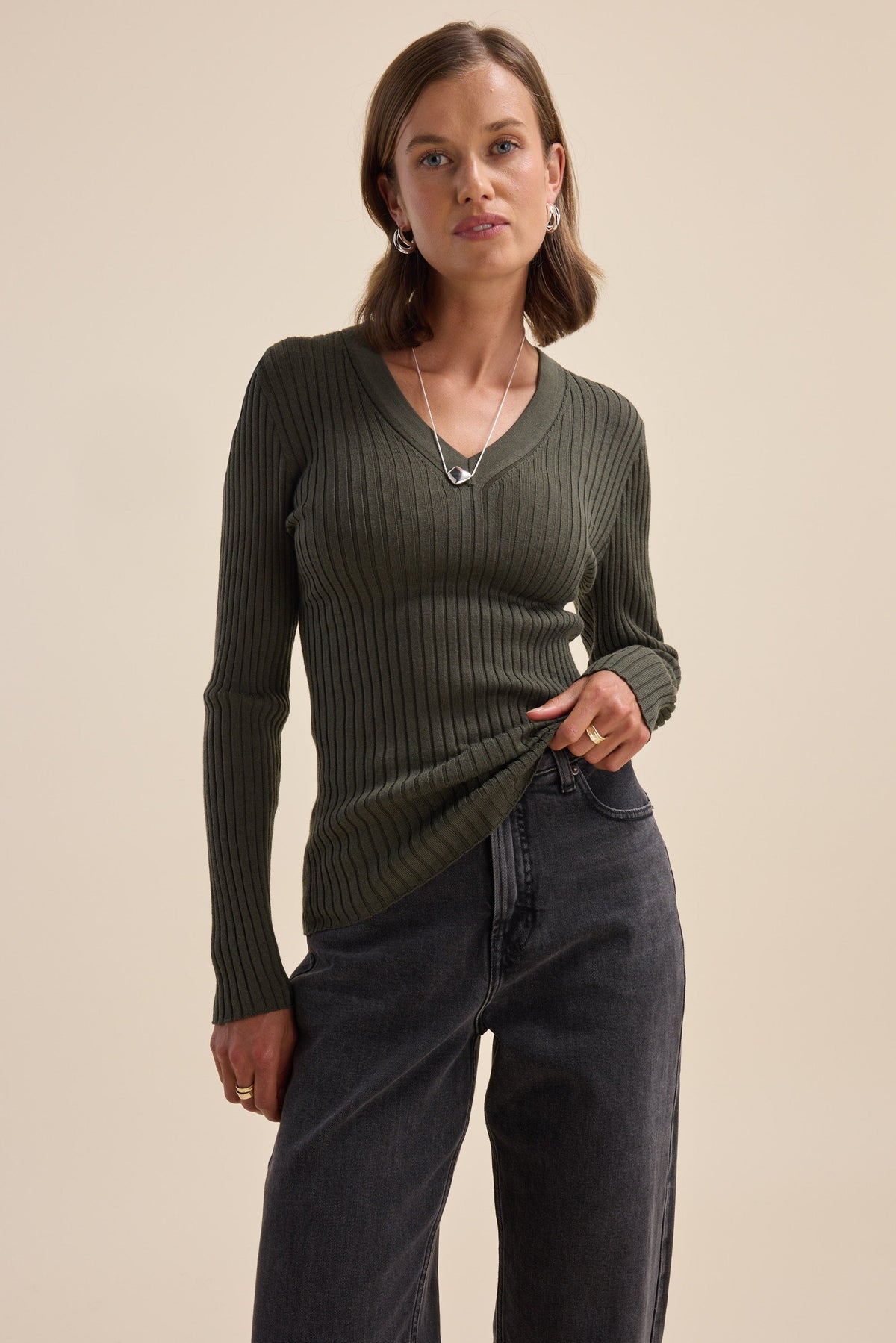 Elementary ZQ Merino V Neck Top