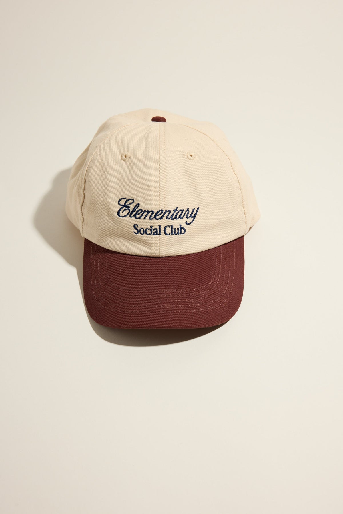Elementary Contrast Brim Cap