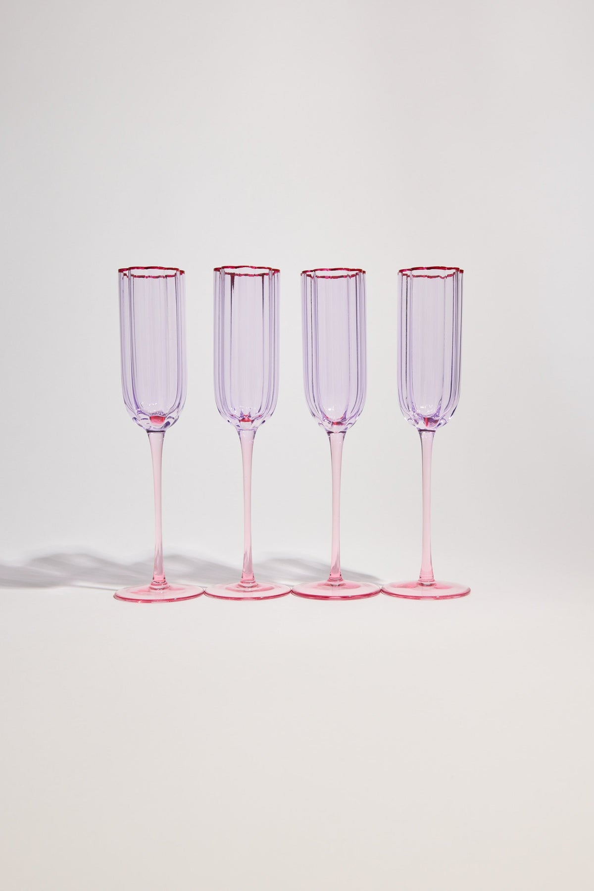 Homelab Petal Champagne Flute Set