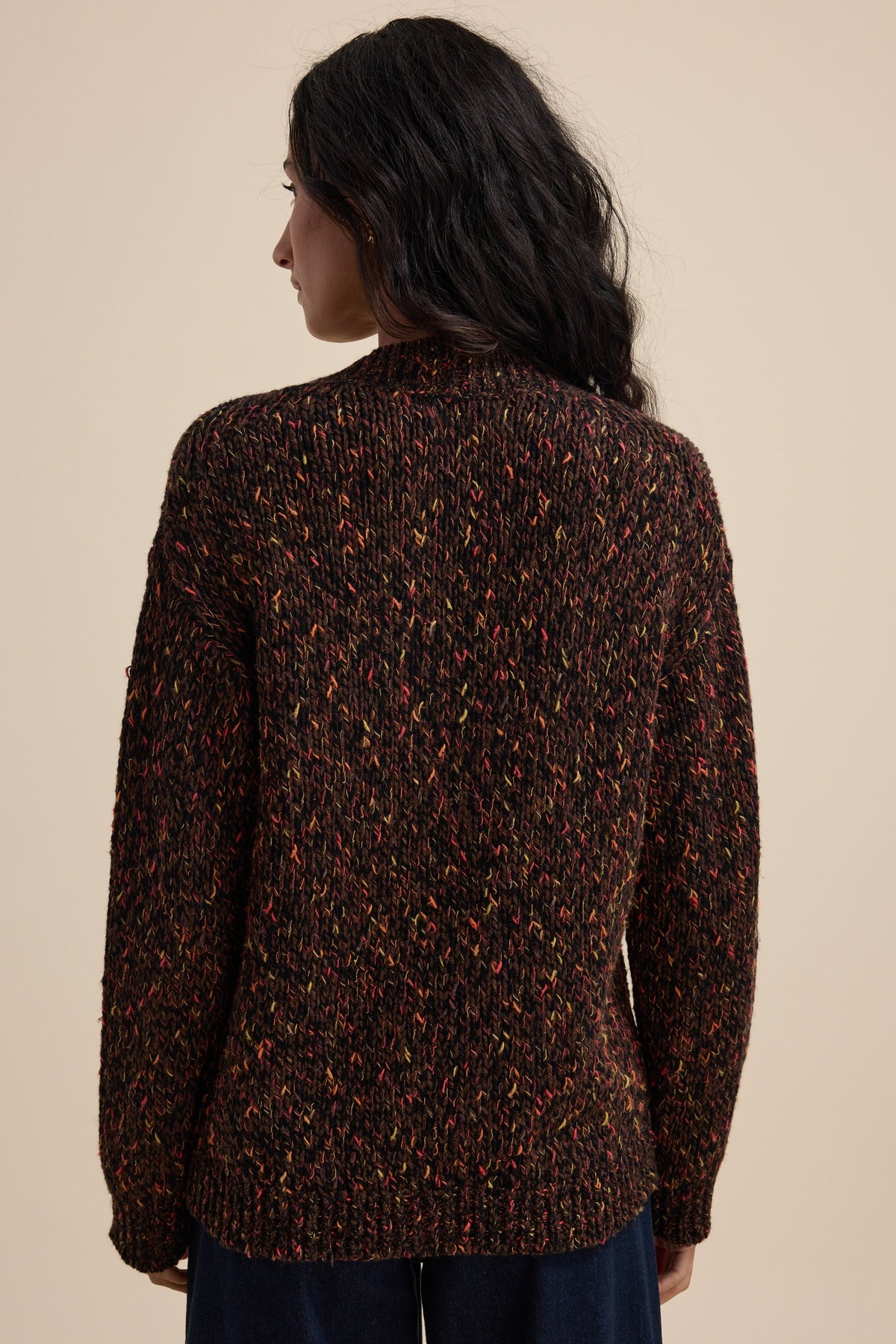 Elementary Oversized Merino Blend Cardigan