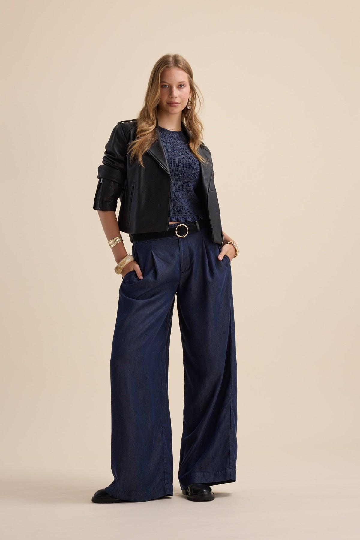 Elementary Shirred Top
