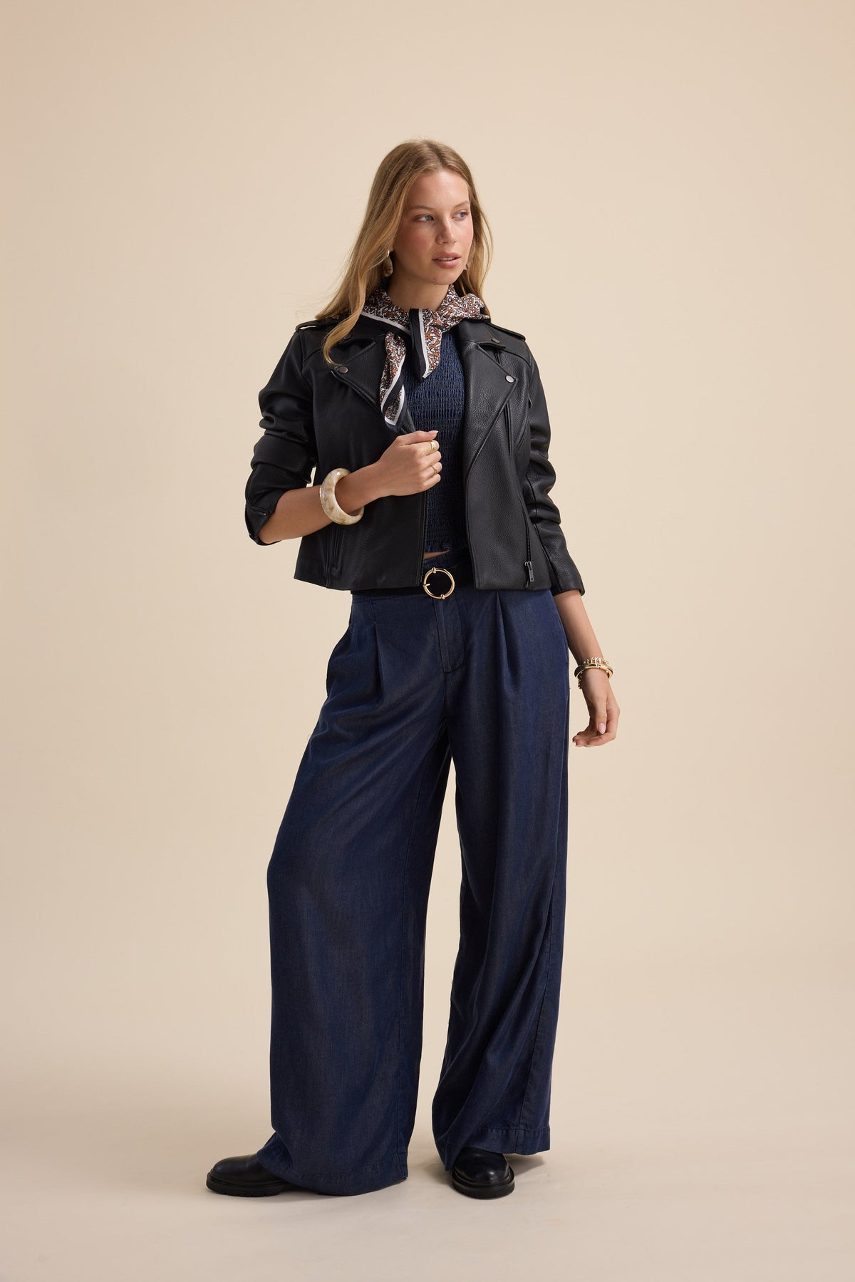 The Perfect Leather Biker Jacket