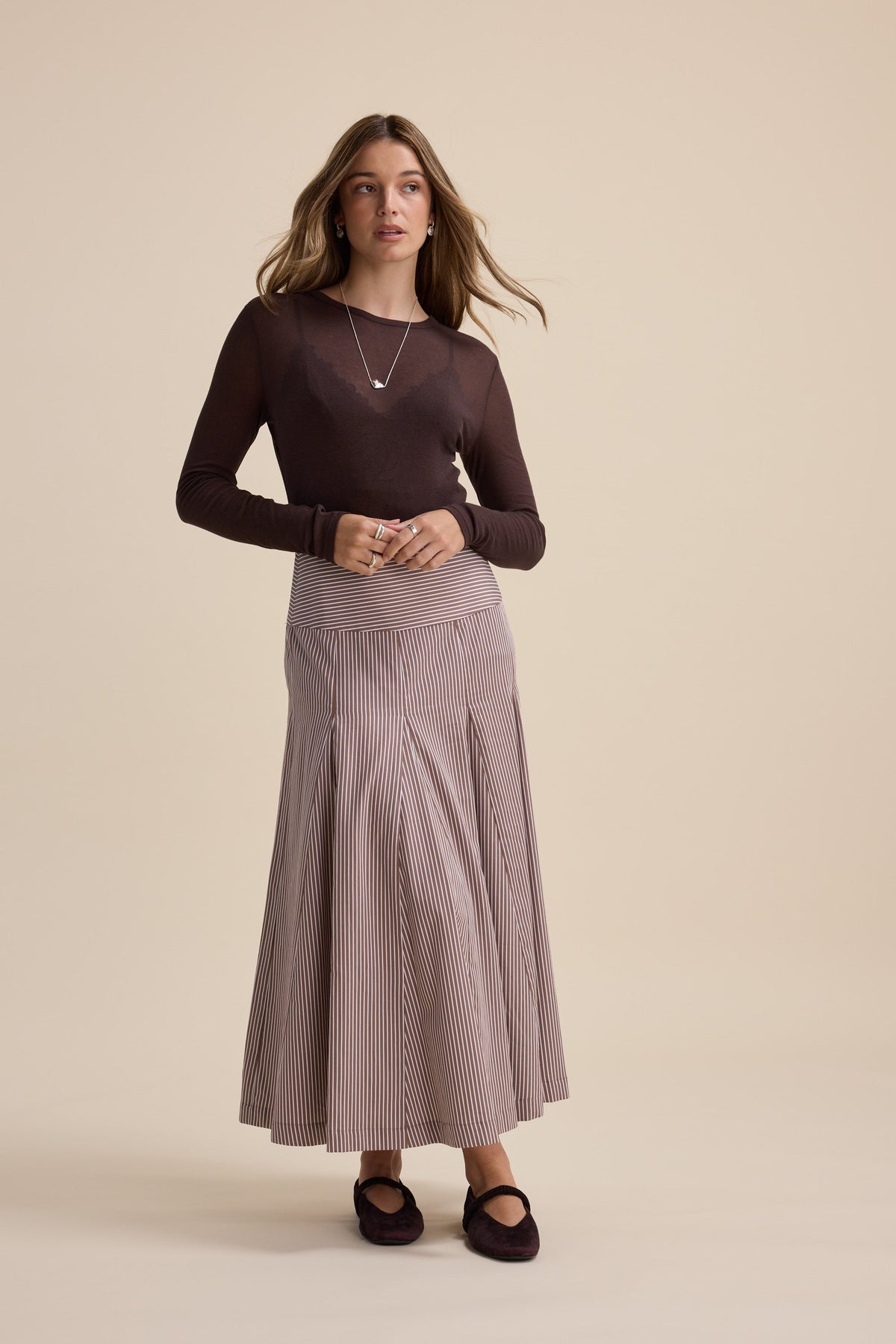 Marley Panel Seam Skirt
