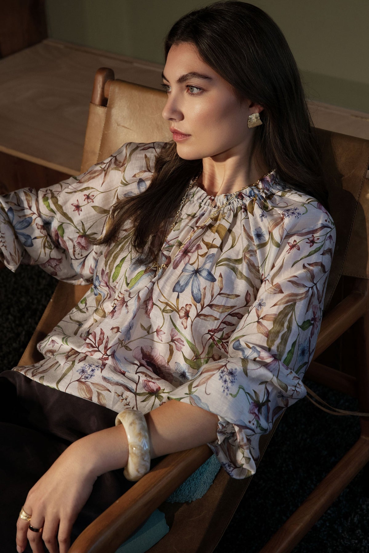 Quinn Gather Detail Blouse