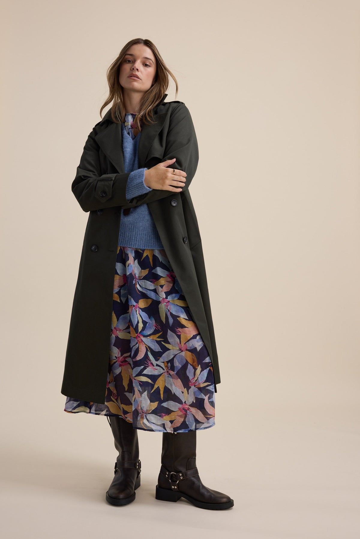 Ava Gather Waist Dress