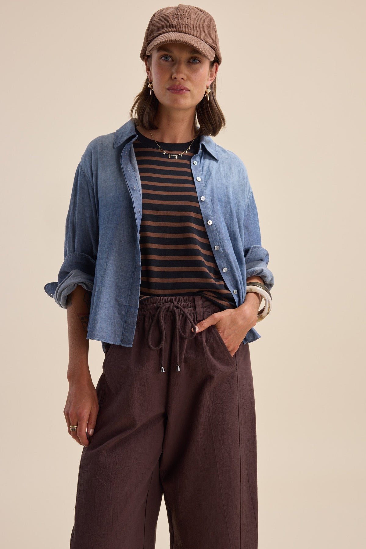 Charmaine Organic/Pima Cotton Tee