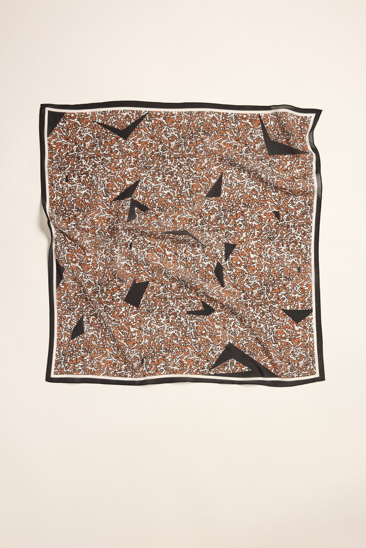 Macy Geometric Silk Scarf