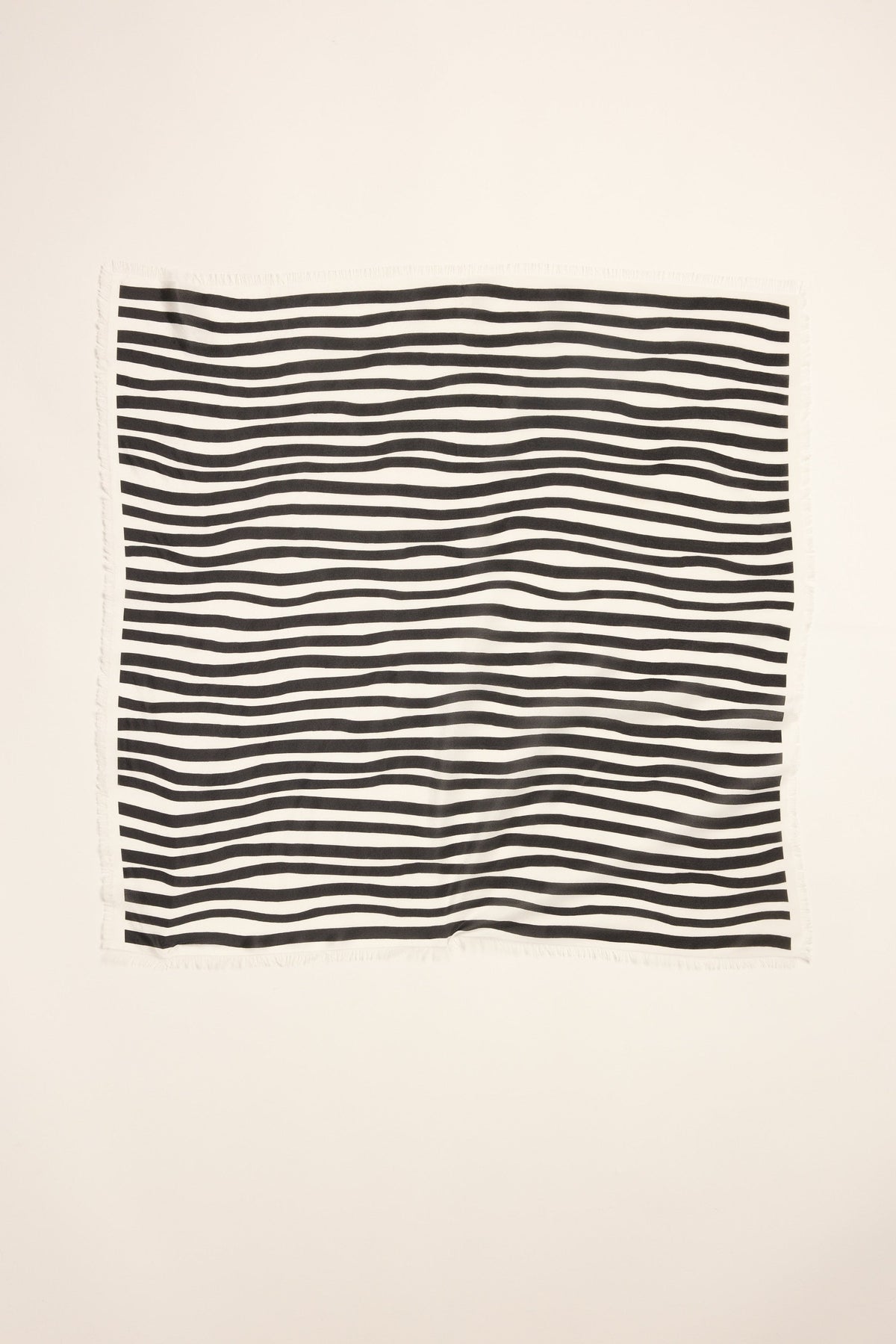 Mable Frayed Edge Silk Scarf