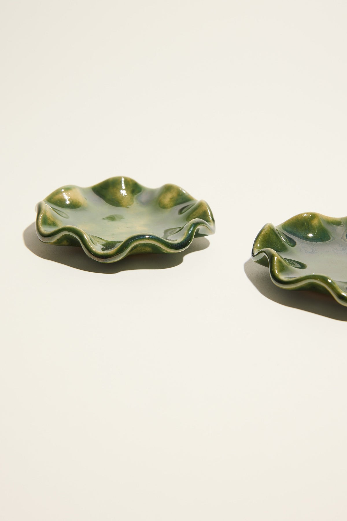 Magnolia Lane Ruffle Trinket Dish