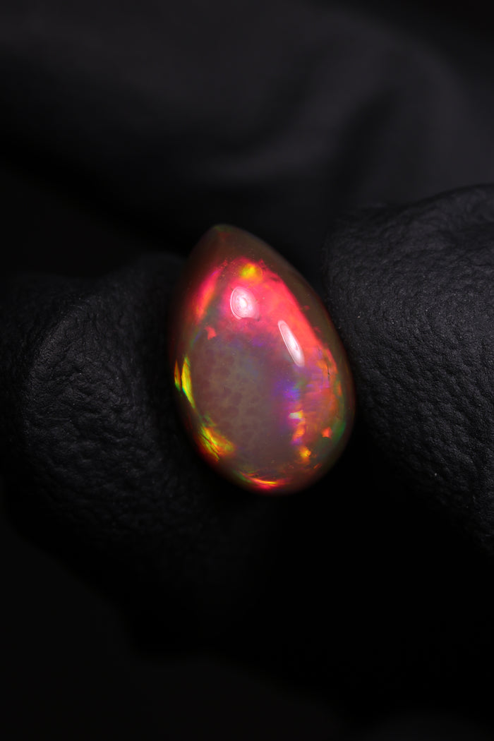 3.75ct Natural Ethiopian Teardrop Cabochon