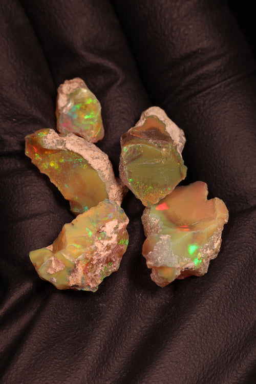 5.50g Rough Ethiopian Jewelry Grade Opal Parcel Stocking