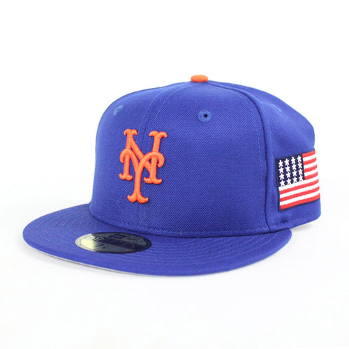 911 New York Mets 2001 New Era 59Fifty Fitted Hat (Sept 11 Gray Under Brim)