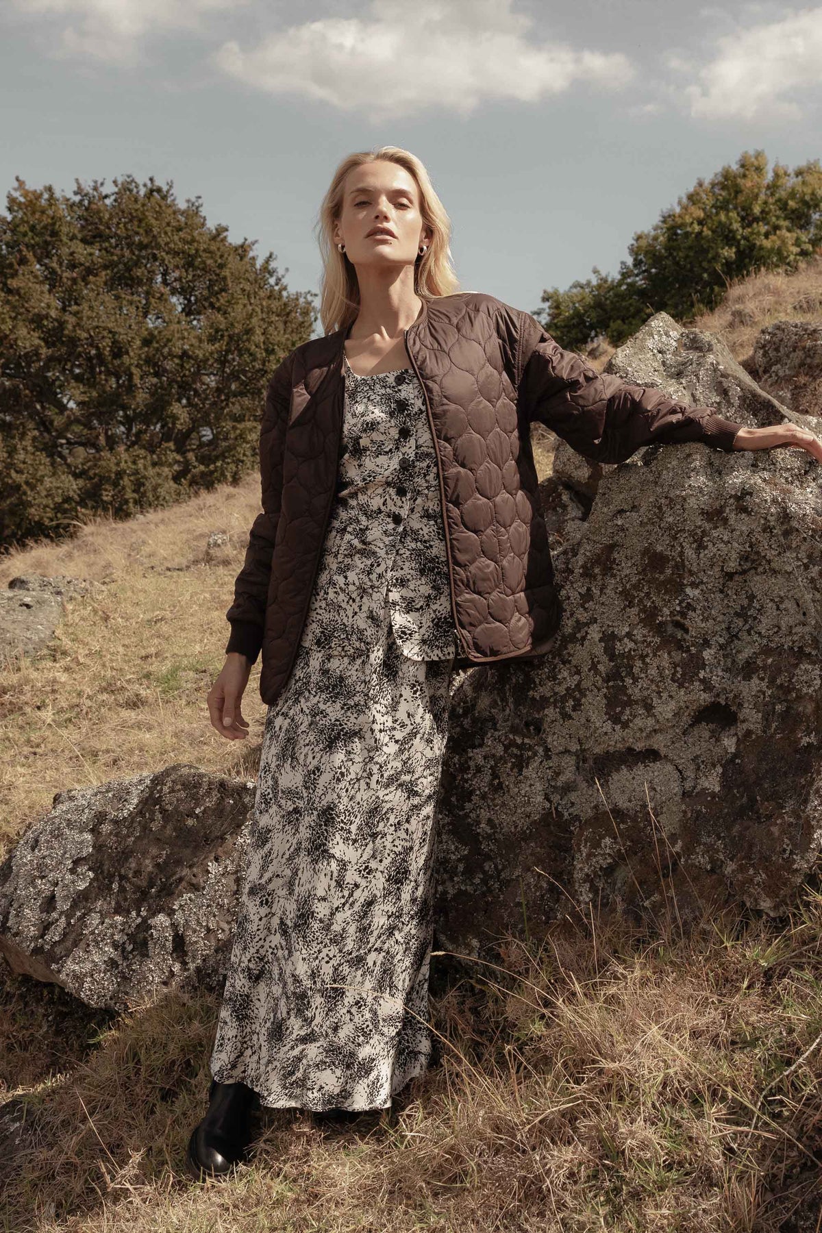 Henry Maxi Slip Skirt