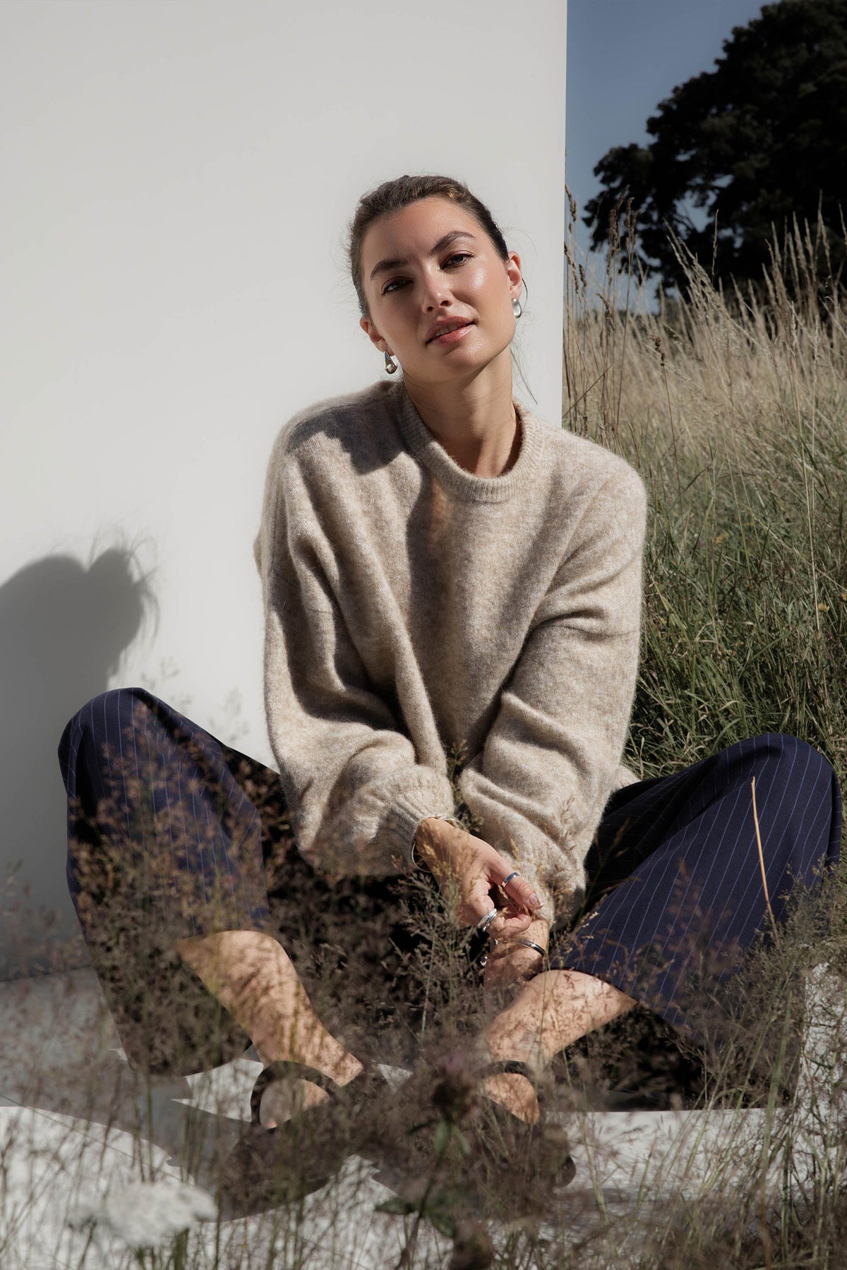 The Luxe Whisper Crew Neck Sweater