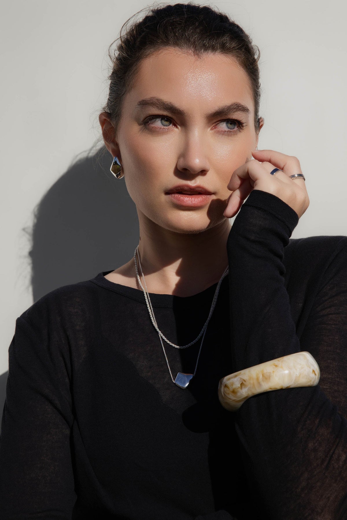 The Sheer Layering Crew Top