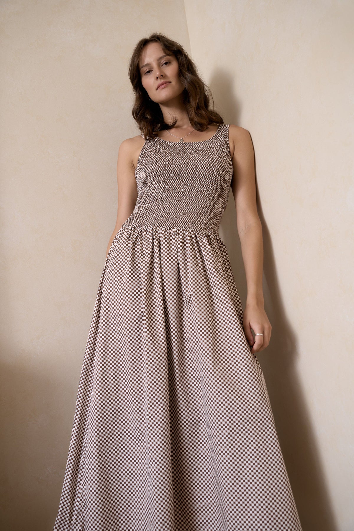 Coco Shirred Dress