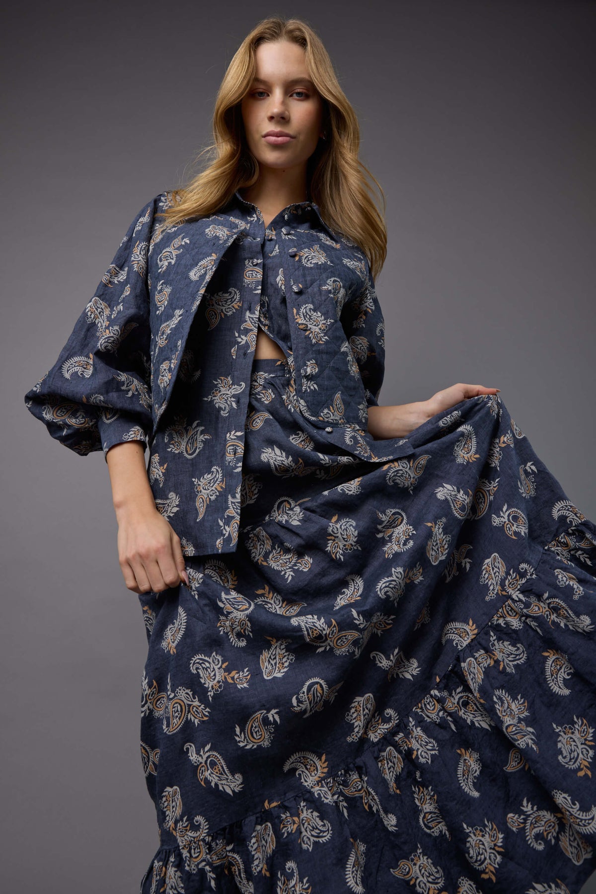 Quinn Tiered Skirt