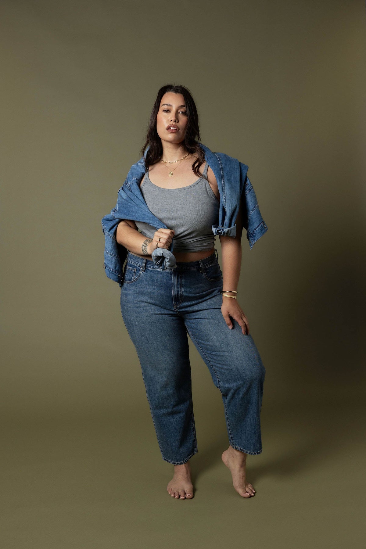 Borrowed From The Boys Jeans