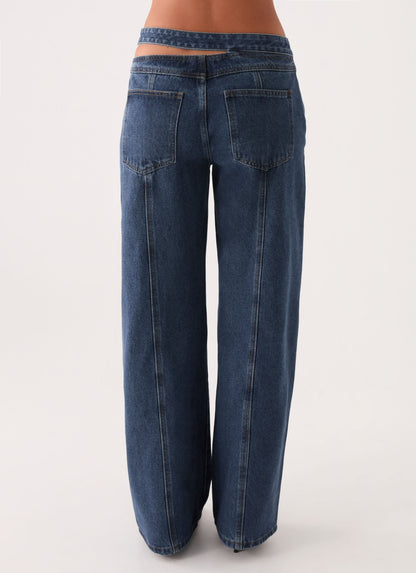 Hugh Denim Jeans - Dark Indigo