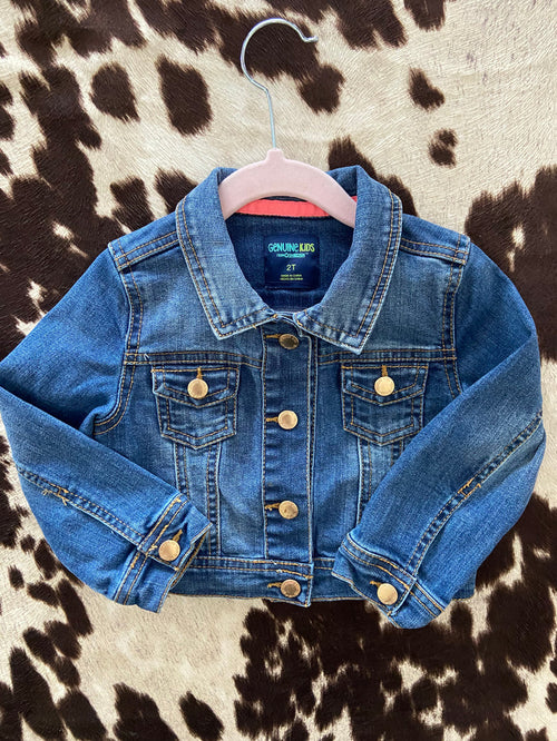 Pre-Loved Genuine Kids Oshkosh Denim Jacket *2T - Deer Creek Mercantile